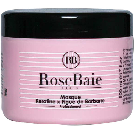 Rosebaie Masker Vijgcactus + Keratine Pot 500ml