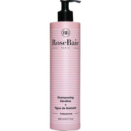 Rosebaie Shampoo Vijgcactus + Keratine Pompfles 500ml