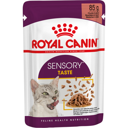 Royal Canin Feline Health Nutrition Sensory Taste In Gravy 12x85g
