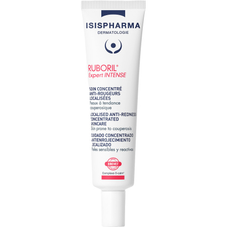 Isispharma Dermatologie Ruboril Expert Intense Verzorgingsconcentraat Tegen Lokale Roodheid 15ml