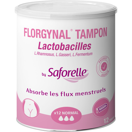 Saforelle Florgynal Tampon Probiotisch Normal 12 Stuks