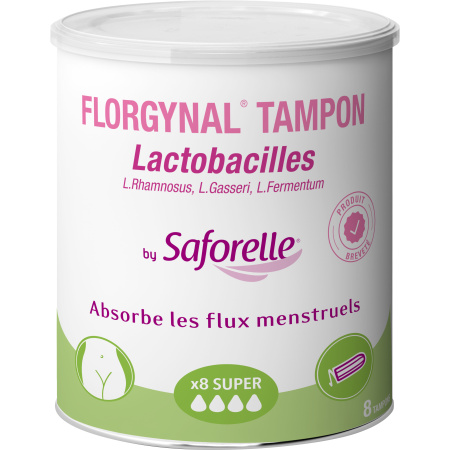 Saforelle Florgynal Tampon Probiotisch Super 8 Stuks