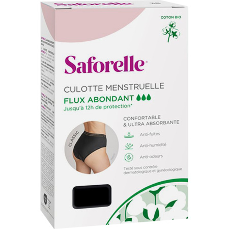 Saforelle Menstruatieslip Hevige Vloed T34/36 1 Stuk