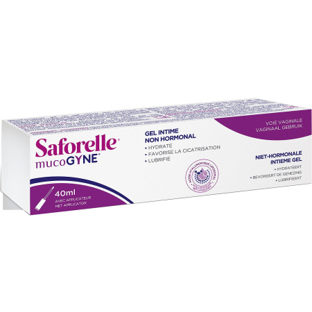 Saforelle Mucogyne Niet-Hormonale Intieme Gel Met Hyaluronzuur 40ml
