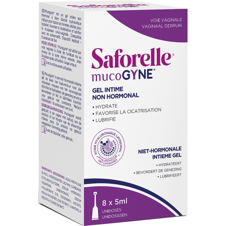 Saforelle Mucogyne Niet-Hormonale Intieme Gel Monodoses 8x5ml