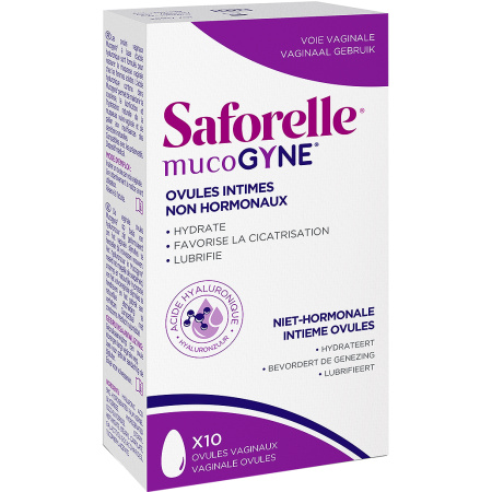 Saforelle Mucogyne Niet-Hormonale Intieme Ovules 10 Stuks