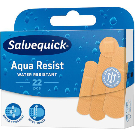 Salvequick Aqua Resist Verbanden 22 Stuks