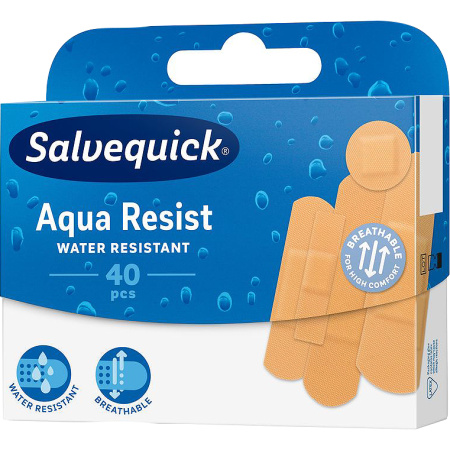 Salvequick Aqua Resist Verbanden 40 Stuks