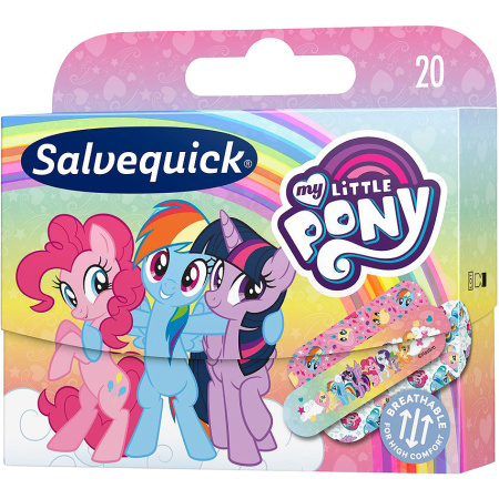 Salvequick My Little Pony Verbanden 20 Stuks