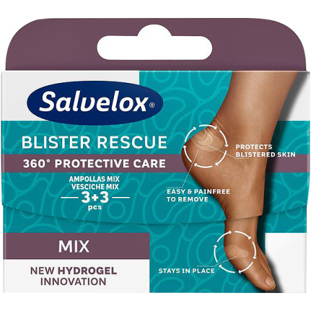 Salvequick Blister Rescue Mix Verbanden 6 Stuks
