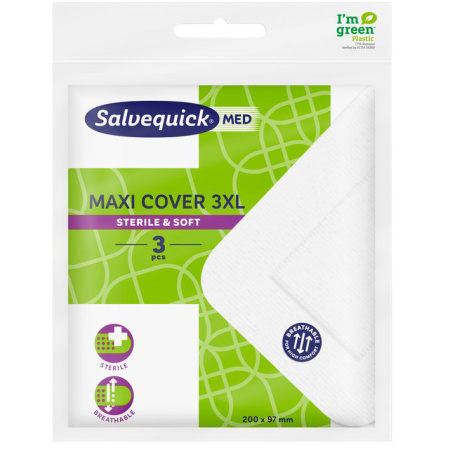 Salvequickmed Maxi Cover 3XL 3 Stuks