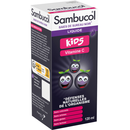 Sambucol Kids Liquid Siroop Voor Kinderen Fles 120ml