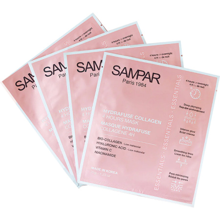 Sampar Hydrafuse Collageen Masker 4 Stuks
