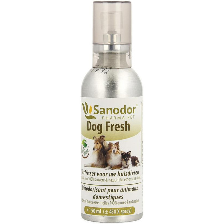 Sanodor Dog Fresh Verfrisser Vor Huisdieren Spray 50ml