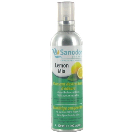 Sanodor Pharma Citroenmix Krachtige Geurvernietiger 100ml