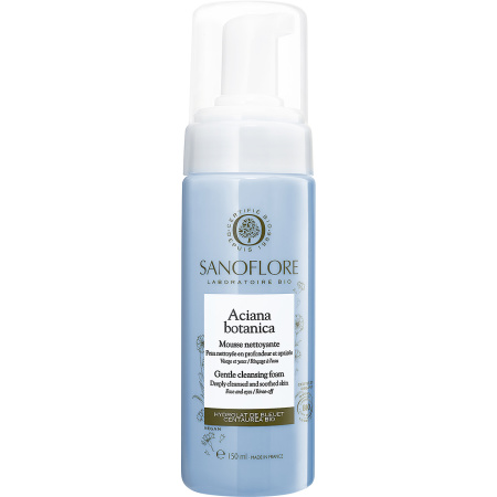 Sanoflore Aciana Botanica Reinigingsschuim Alle Huidtypes Pompfles 150ml
