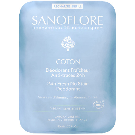 Sanoflore Coton 24h Navulbare Deodorant 50ml