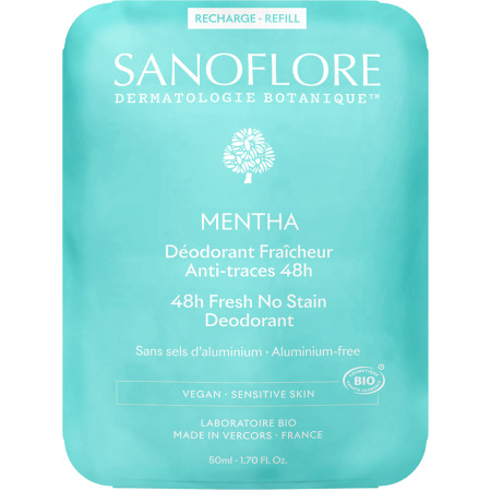Sanoflore Mentha 48u Navulbare Deodorant 50ml