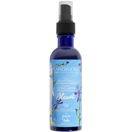 Sanoflore Véritable Eau Florale Biologisch Korenbloem Bloemenwater Vermoeide Ogen Spray 200ml
