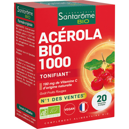 Santarome Acerola Bio 1000 Tabletten 20