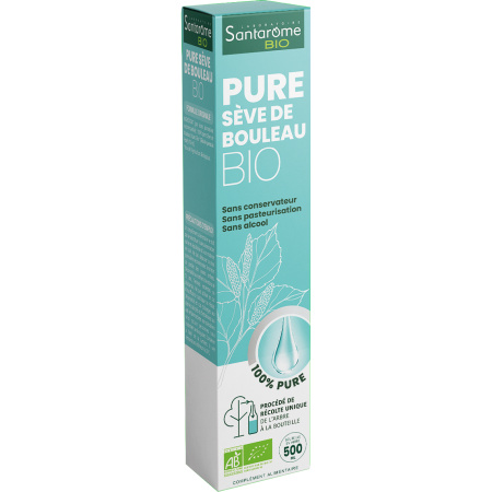 Santarome Puur Berkensap Alcoholvrij Bio Fles 500ml