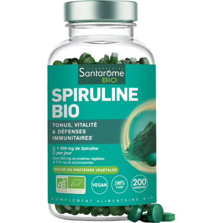 Santarome Spirulina Bio 200 Tabletten