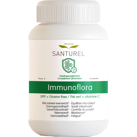 Santurel Immunoflora EPP + Groene Thee 90 Capsules
