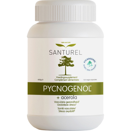 Santurel Pycnogenol + Acerola Pot 120 Capsules