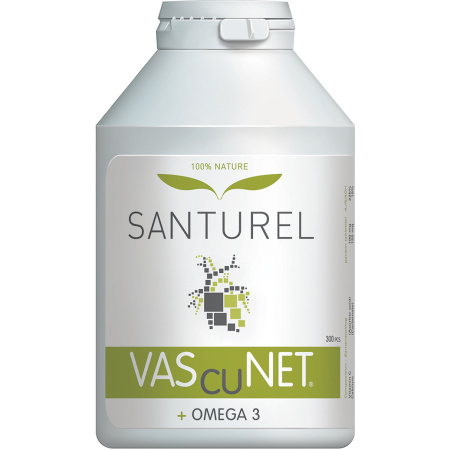 Santurel Vascunet + Omega 3 Pot 300 Capsules