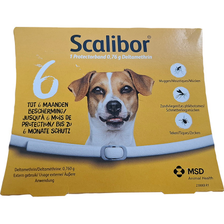 Scalibor Protectorband Antiparasitaire Halsband Voor Honden 48cm Stuk 1