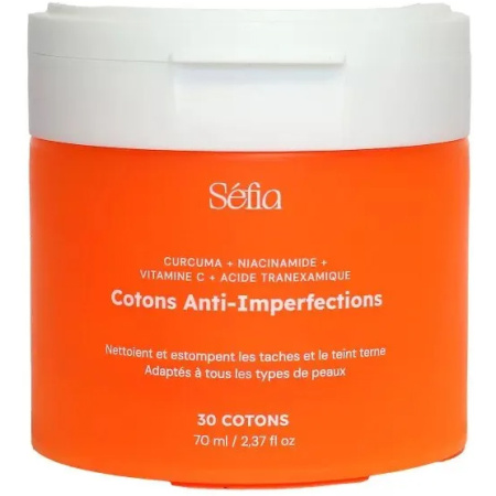 Sefia Anti-Imperfections Watjes Met Kurkuma 30 Stuks