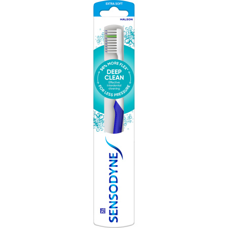 Sensodyne Deep Clean Tandenborstel Extra Zacht 2 Stuks