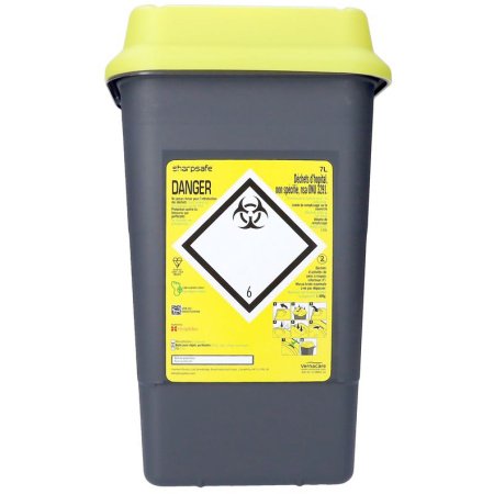 Sharpsafe Grote Naaldencontainer 7l 1 Stuk