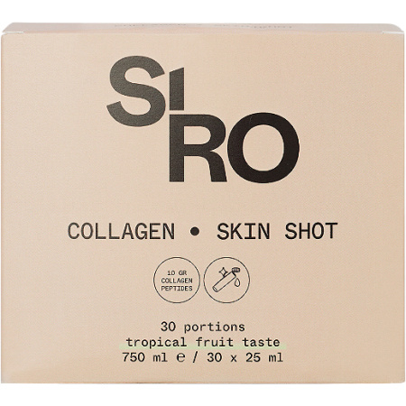 SiRo Collagen Skin Shot Tropical Fruit 30x25ml