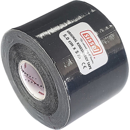 Sissel Kinesiology Original Tape Zwart 5m x 5cm Stuk 1