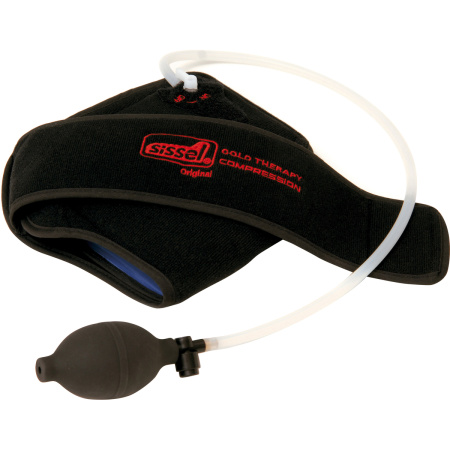 Sissel Original Cold Therapy Compression Enkel Zwart 1 Stuk