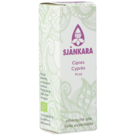 Sjankara Cipres Biologische Essentiële Olie 11ml