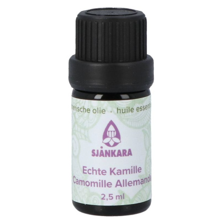 Sjankara Echte Kamille Essentiële Olie Bio 2,5ml