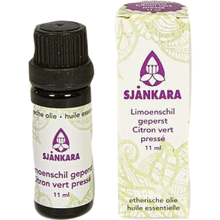 Sjankara Geperste Limoen Essentiële Olie Bio 11ml