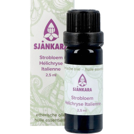 Sjankara Italiaanse Helichryse Essentiële Olie Bio 2,5ml