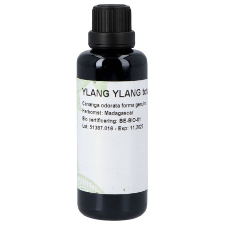 Sjankara Ylang Ylang Totum Essentiële Olie Bio 50ml