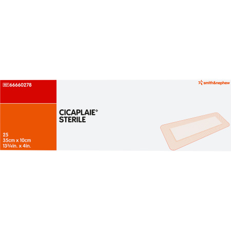 Smith&Nephew Cicaplaie Postoperatief Zelfklevend Verband 35x10cm Stuks 25 (66660278)