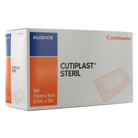 Smith&Nephew Cutiplast Steril Non-Woven Postoperatief Verband 7,2x5cm Stuks 100 (66001478)