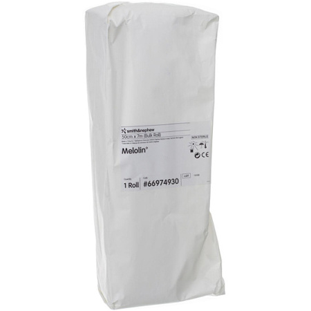 Smith&Nephew Melolin Absorberend Niet-Klevend 50cm x 7m 1 Stuk