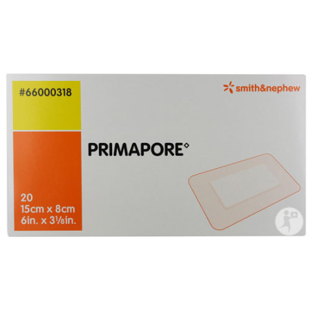 Smith&Nephew Primapore Zelfklevende Wondverbanden 15x8cm Stuks 20 (66000318)