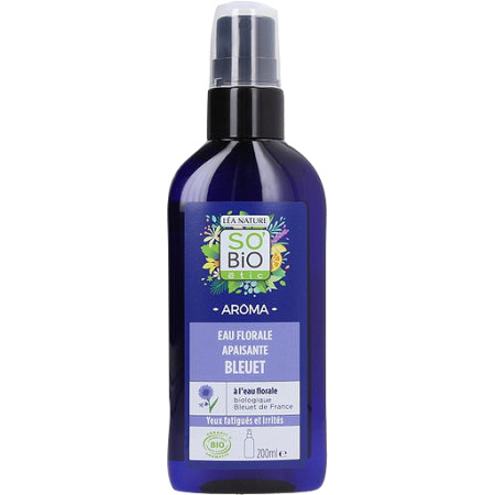 So'Bio Étic Bloemenwater Van Biologische Korenbloem Oogverzorging Fles 200ml