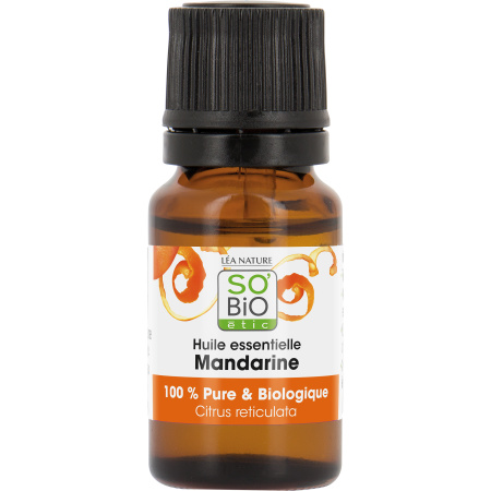 So'Bio Étic Essentiële Olie Van Biologische Mandarijn Fles 10ml