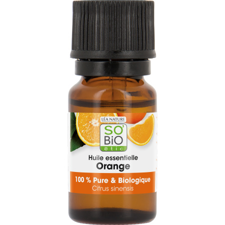 So'Bio Étic Essentiële Olie Van Biologische Sinaasappel Fles 15ml