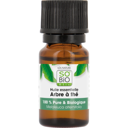 So'Bio Étic Essentiële Olie Van Biologische Theeboom Tea Tree Fles 15ml