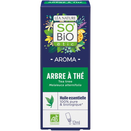 So'Bio Étic Etherische Olie Van Bio Tea Tree 12ml